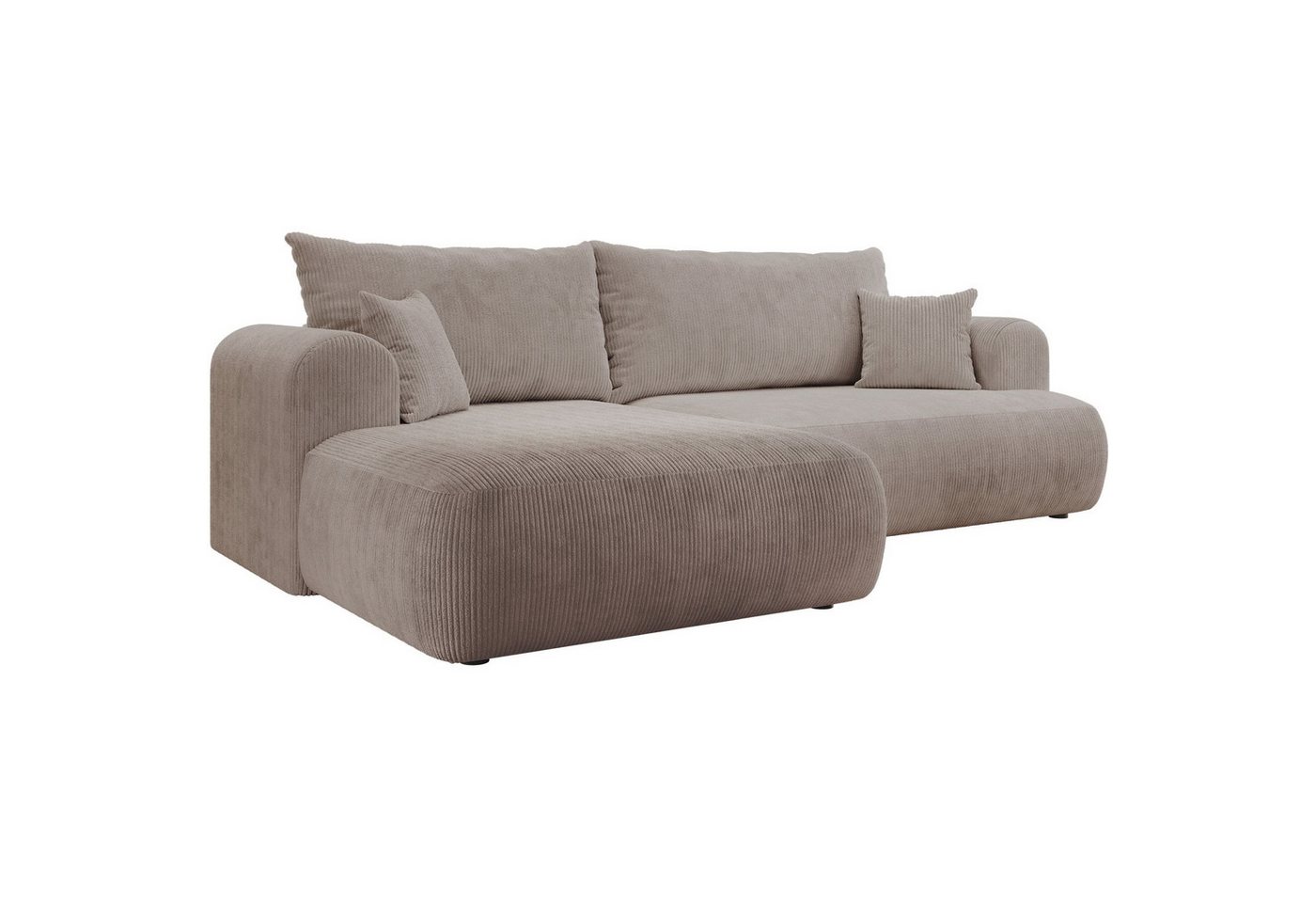 Selsey Ecksofa OVO CORD, Ecksofa Schlafsofa 4-Sitzer mit Cordbezug und Bettkasten Selsey Ecksofa OVO CORD, Ecksofa Schlafsofa 4-Sitzer mit Cordbezug und Bettkasten von Selsey