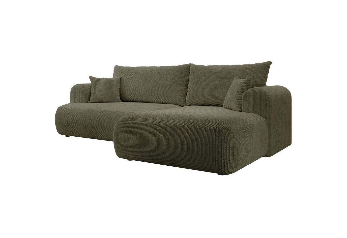 Selsey Ecksofa OVO CORD, Ecksofa Schlafsofa 4-Sitzer mit Cordbezug und Bettkasten Selsey Ecksofa OVO CORD, Ecksofa Schlafsofa 4-Sitzer mit Cordbezug und Bettkasten von Selsey