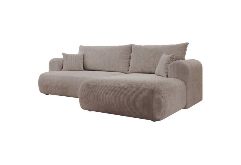 Selsey Ecksofa OVO CORD, Ecksofa Schlafsofa 4-Sitzer mit Cordbezug und Bettkasten Selsey Ecksofa OVO CORD, Ecksofa Schlafsofa 4-Sitzer mit Cordbezug und Bettkasten von Selsey