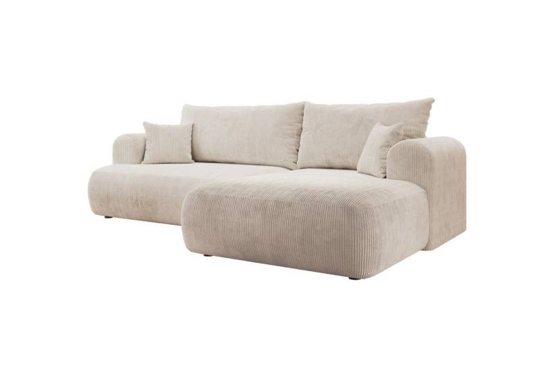 Selsey Ecksofa OVO CORD, Ecksofa Schlafsofa 4-Sitzer mit Cordbezug und Bettkasten Selsey Ecksofa OVO CORD, Ecksofa Schlafsofa 4-Sitzer mit Cordbezug und Bettkasten von Selsey