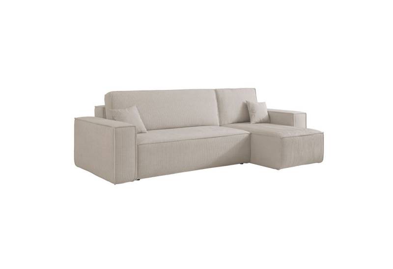 Selsey Ecksofa SCARLO, mit Schlaffunktion, Bettkasten und Cordbezug Selsey Ecksofa SCARLO, mit Schlaffunktion, Bettkasten und Cordbezug von Selsey