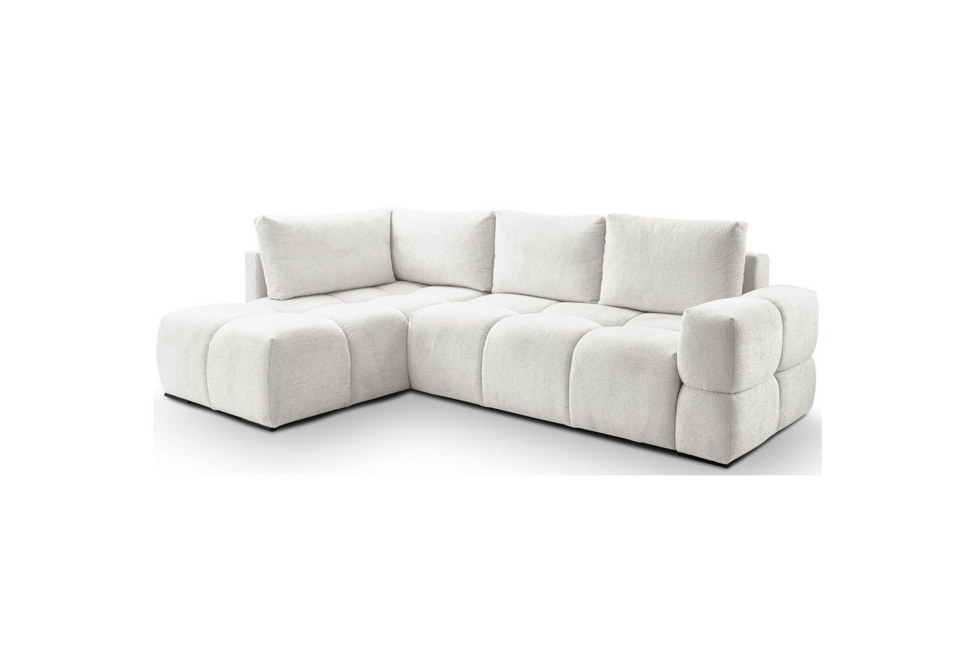 Selsey Ecksofa TAREMI, Schlafsofa mit Bettkasten, hydrophobem Chenille, beidseitig montierbar Selsey Ecksofa TAREMI, Schlafsofa mit Bettkasten, hydrophobem Chenille, beidseitig montierbar von Selsey
