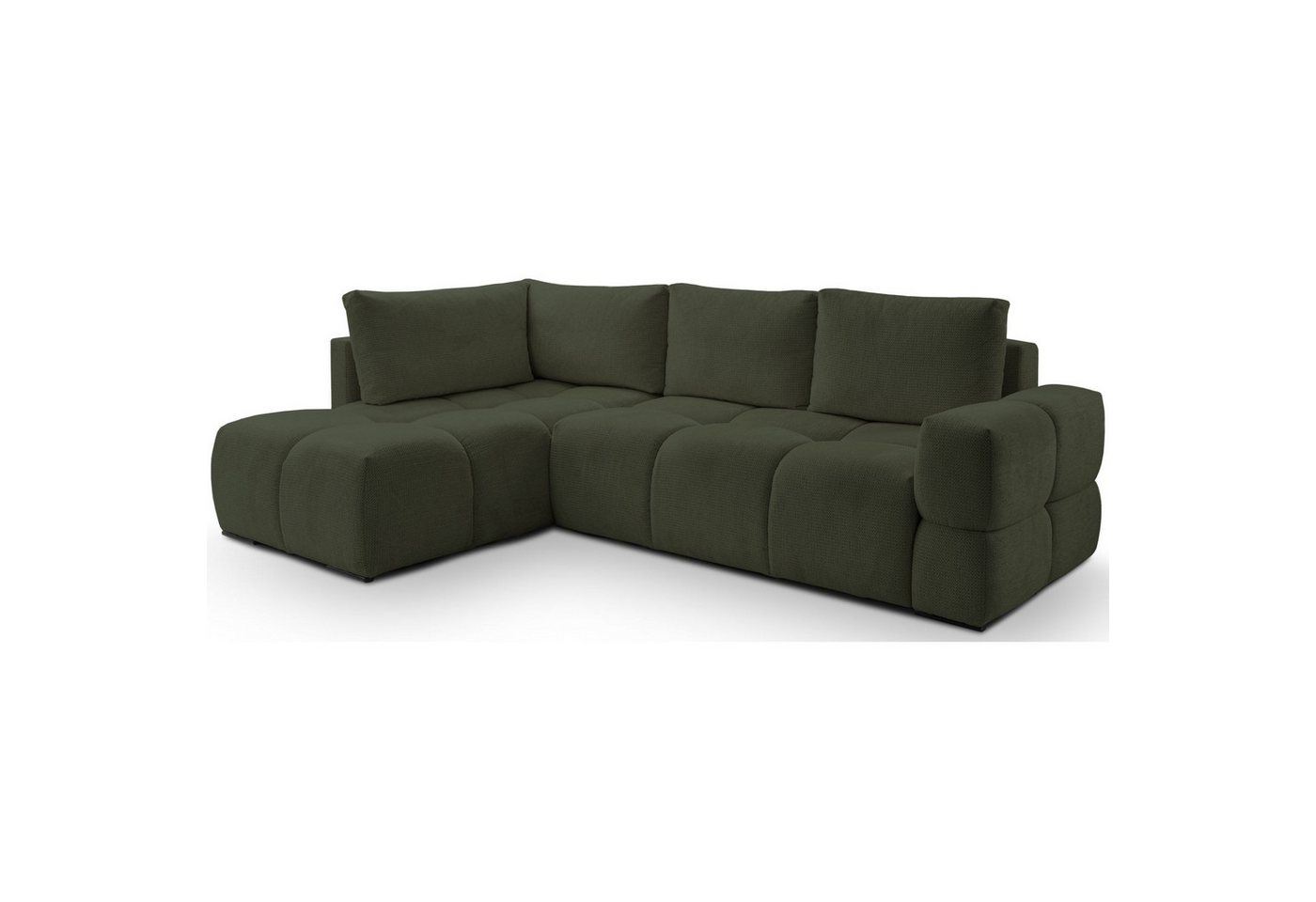 Selsey Ecksofa TAREMI, Schlafsofa mit Bettkasten, hydrophobem Chenille, beidseitig montierbar Selsey Ecksofa TAREMI, Schlafsofa mit Bettkasten, hydrophobem Chenille, beidseitig montierbar von Selsey