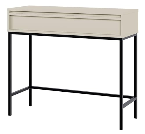 Selsey Evo Konsolentisch, Holzwerkstoff Metall, Ecru, 90 cm largeur von Selsey