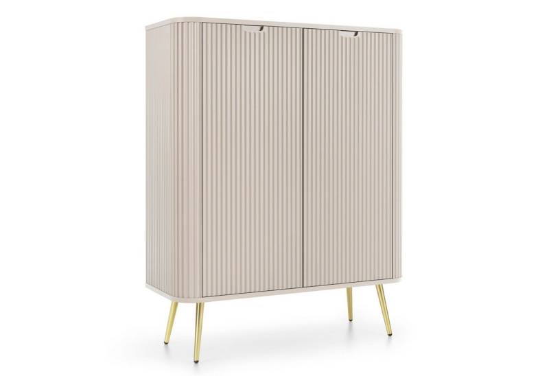 Selsey Highboard ZOVA, Wohnzimmerschrank 2-türig mit 6 Fächern, 103 cm Selsey Highboard ZOVA, Wohnzimmerschrank 2-türig mit 6 Fächern, 103 cm von Selsey