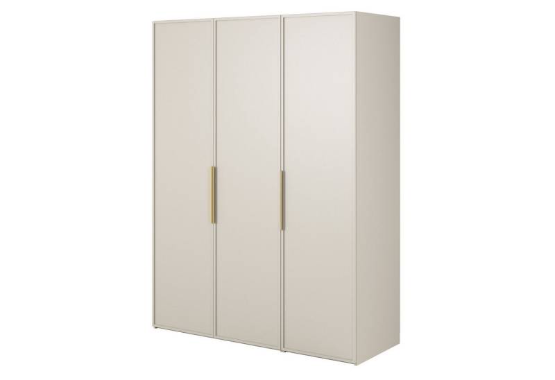 Selsey Kleiderschrank FRAME mit 3D-Optik, flexibler Innenaufteilung & Metallgriffen. von Selsey