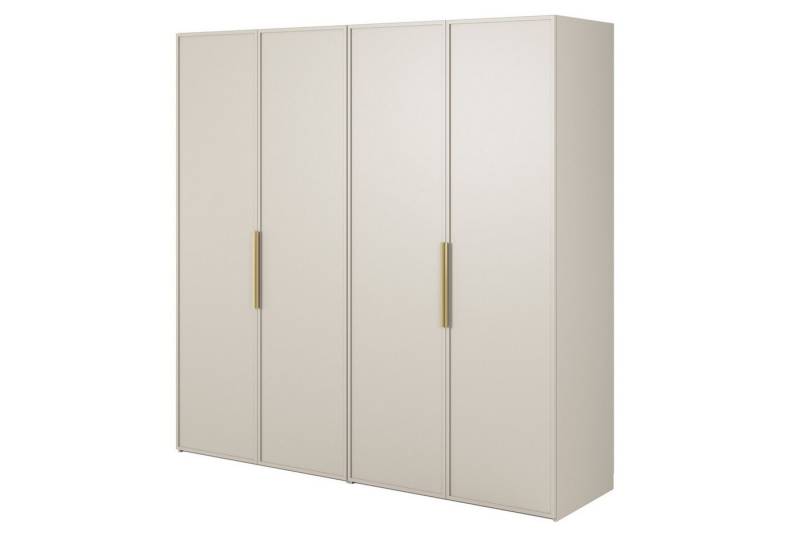 Selsey Kleiderschrank FRAME mit 3D-Optik, flexibler Innenaufteilung & Metallgriffen. von Selsey