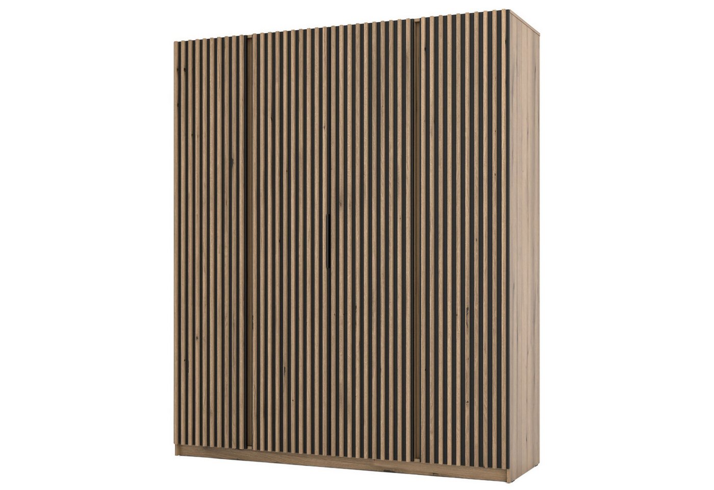 Selsey Kleiderschrank KAJA 4-türig mit Soft-Close, Kleiderstange und 11 Regalfächern, 200 cm Selsey Kleiderschrank KAJA 4-türig mit Soft-Close, Kleiderstange und 11 Regalfächern, 200 cm von Selsey