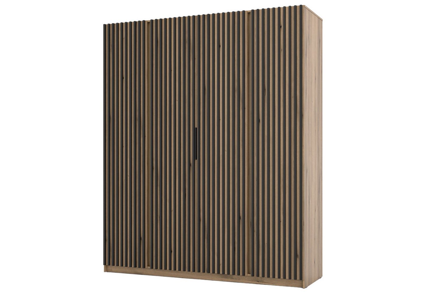 Selsey Kleiderschrank KAJA 4-türig mit Soft-Close, Kleiderstange und 11 Regalfächern, 200 cm Selsey Kleiderschrank KAJA 4-türig mit Soft-Close, Kleiderstange und 11 Regalfächern, 200 cm von Selsey