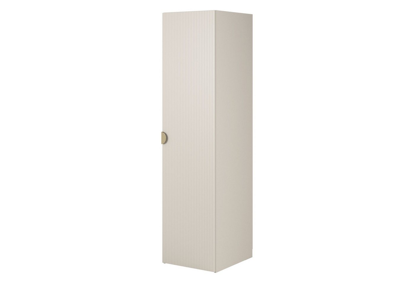 Selsey Kleiderschrank MOONIR mit geriffelten Fronten, Kleiderstange und Regalen Selsey Kleiderschrank MOONIR mit geriffelten Fronten, Kleiderstange und Regalen von Selsey