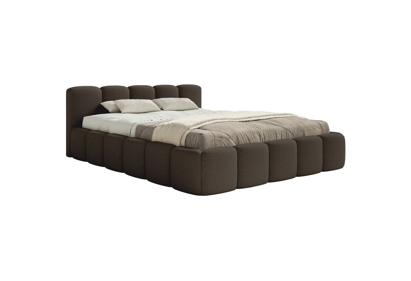 Selsey Polsterbett CLOUDY LOW, Bouclé, Chenille oder Velours, mit/ohne Bettkasten, 140–200 cm Selsey Polsterbett CLOUDY LOW, Bouclé, Chenille oder Velours, mit/ohne Bettkasten, 140–200 cm von Selsey