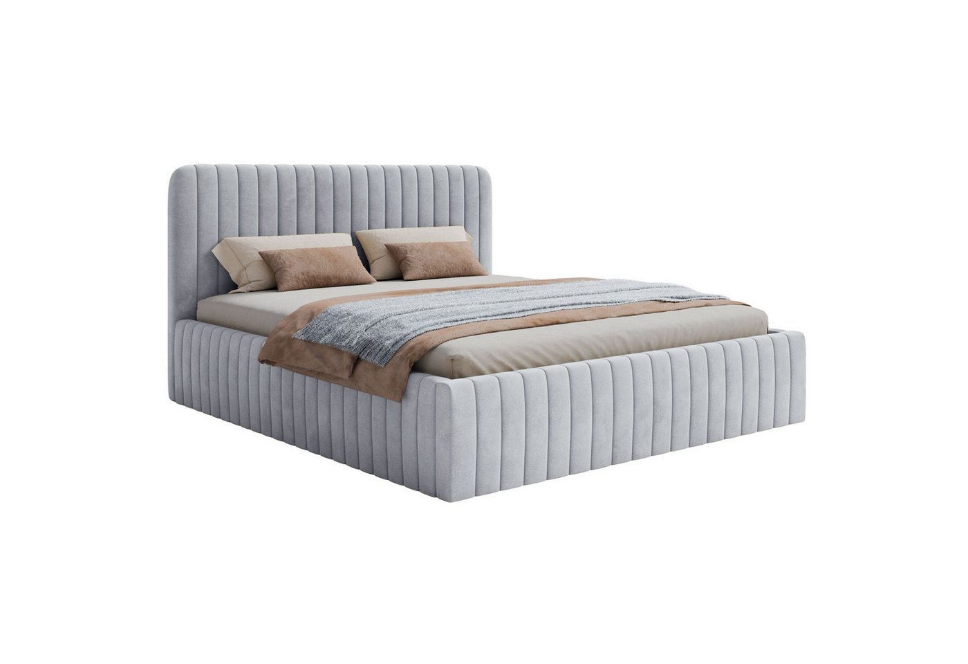 Selsey Polsterbett SALIANO, Doppelbett mit wasserabweisendem Samtbezug und Bettkasten Selsey Polsterbett SALIANO, Doppelbett mit wasserabweisendem Samtbezug und Bettkasten von Selsey