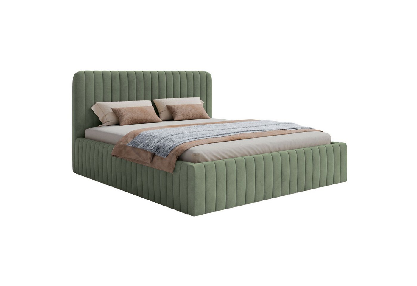 Selsey Polsterbett SALIANO, Doppelbett mit wasserabweisendem Samtbezug und Bettkasten Selsey Polsterbett SALIANO, Doppelbett mit wasserabweisendem Samtbezug und Bettkasten von Selsey
