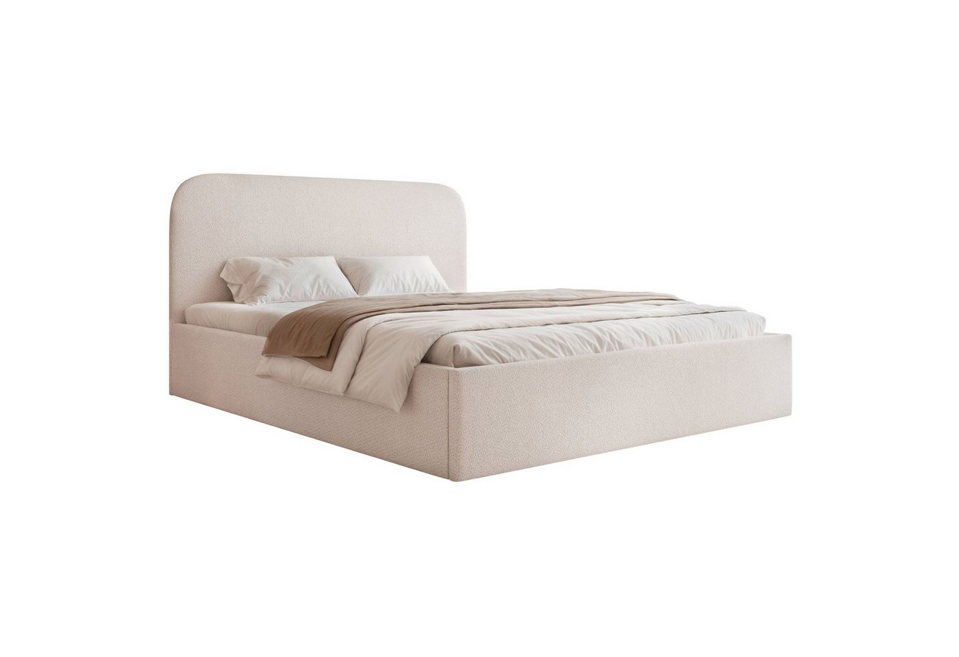 Selsey Polsterbett SONVIVO, Doppelbett mit Bettkasten & Kopfteil, 4 Breiten, Chenille oder Bouclé Selsey Polsterbett SONVIVO, Doppelbett mit Bettkasten & Kopfteil, 4 Breiten, Chenille oder Bouclé von Selsey