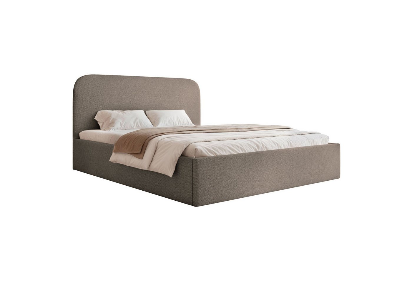 Selsey Polsterbett SONVIVO, Doppelbett mit Bettkasten & Kopfteil, 4 Breiten, Chenille oder Bouclé Selsey Polsterbett SONVIVO, Doppelbett mit Bettkasten & Kopfteil, 4 Breiten, Chenille oder Bouclé von Selsey