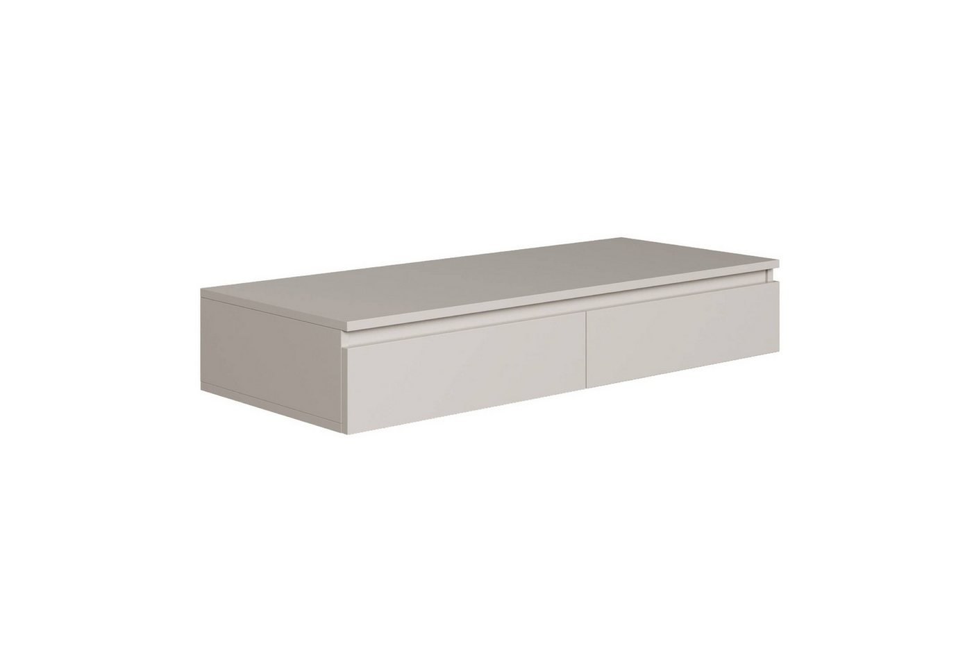 Selsey Schminktisch BEMMI, Hängeschreibtisch Schminktisch mit 2 Schubladen 120 cm breit von Selsey