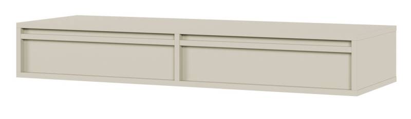 Selsey Schminktisch EVO, hängend mit 2 Schubladen, 110 cm von Selsey