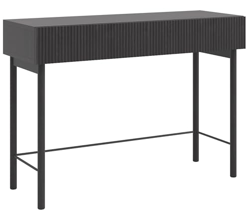 Selsey Schminktisch Makeup Tisch Frisiertisch Kosmetiktisch 110 cm Mit 2 Schubladen Portland Schwarz Nolie Selsey Schminktisch Makeup Tisch Frisiertisch Kosmetiktisch 110 cm Mit 2 Schubladen Portland Schwarz Nolie von Selsey