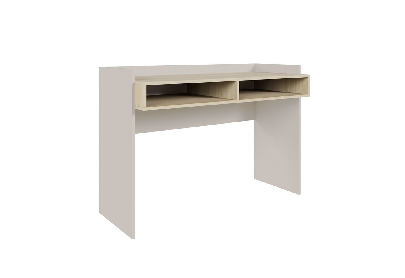 Selsey Schreibtisch TABISE, mit erhöhten Rändern und offenen Fächern, 120 × 53 cm Selsey Schreibtisch TABISE, mit erhöhten Rändern und offenen Fächern, 120 × 53 cm von Selsey