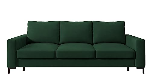 Selsey Sofas, Wood, Grün, 230 cm breit von Selsey
