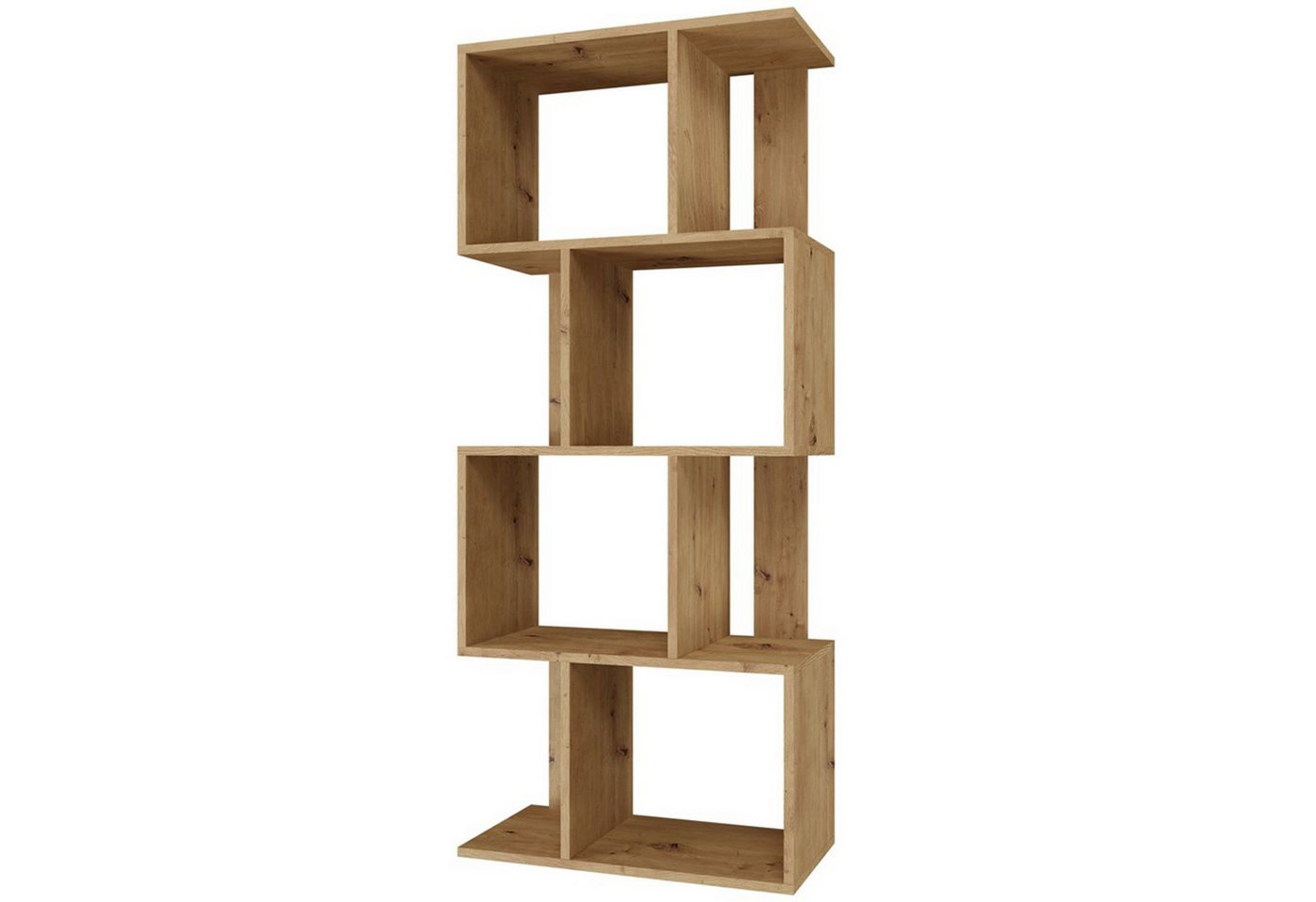 Selsey Standregal FIESTA, Bücherregal mit 8 Ablagefächern, asymmetrisch, 60 cm Selsey Standregal FIESTA, Bücherregal mit 8 Ablagefächern, asymmetrisch, 60 cm von Selsey