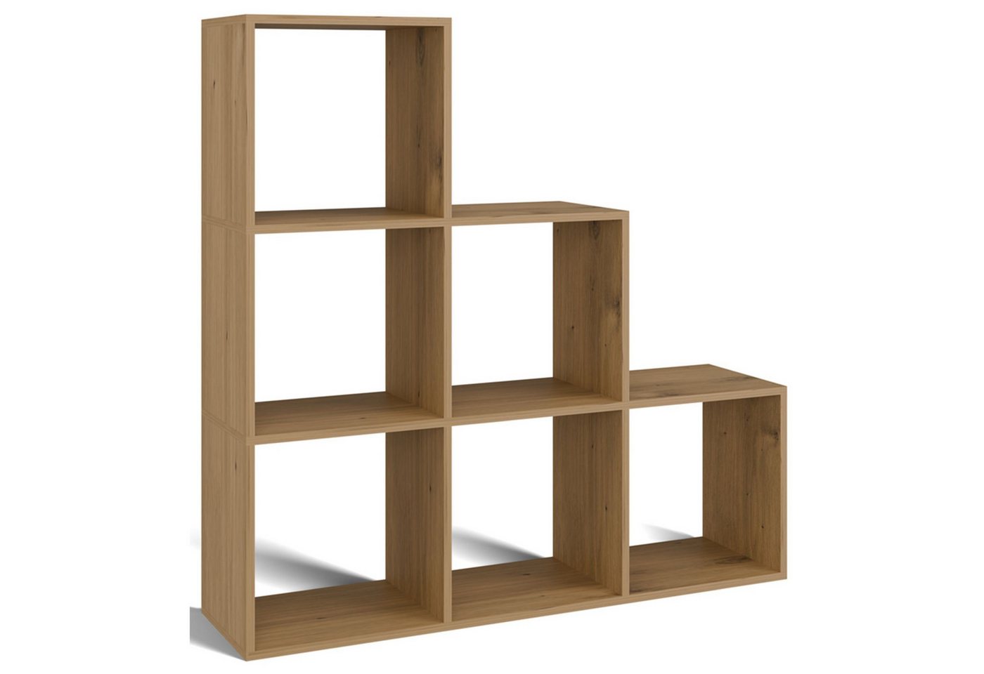 Selsey Standregal STEPI, Stufenregal mit 6 oder 10 Fächern – modern & vielseitig von Selsey