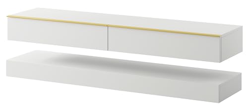 Selsey - TV-Lowboard Hylia 140 cm Weiß von Selsey