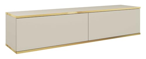 Selsey TV-Schrank, beige, 135 cm largeur von Selsey