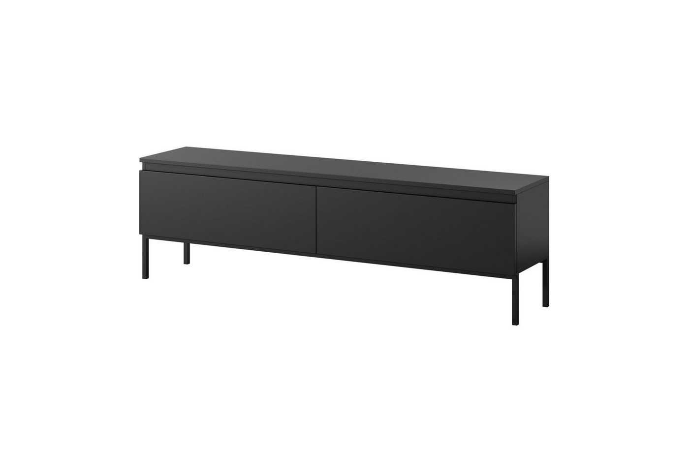 Selsey TV-Schrank BEMMI 2-türig mit Metallgestell, grifflos von Selsey
