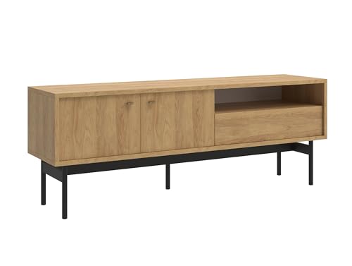 Selsey TV Schrank Board Sideboard Fernsehtisch Fernsehschrank 154 cm Natürliches Hickory Olar Selsey TV Schrank Board Sideboard Fernsehtisch Fernsehschrank 154 cm Natürliches Hickory Olar von Selsey