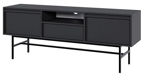Selsey TV Schrank Board Sideboard Fernsehtisch Fernsehschrank 154 cm Stehend Schwarz Evo Selsey TV Schrank Board Sideboard Fernsehtisch Fernsehschrank 154 cm Stehend Schwarz Evo von Selsey
