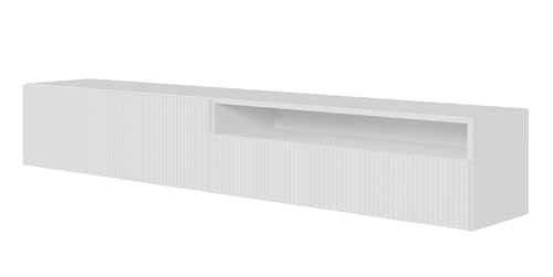 Selsey TV Schrank Board Sideboard Fernsehtisch Fernsehschrank 175 cm Hängend Mit Offenem Fach Gefräste Front Weiß Veldio Selsey TV Schrank Board Sideboard Fernsehtisch Fernsehschrank 175 cm Hängend Mit Offenem Fach Gefräste Front Weiß Veldio von Selsey