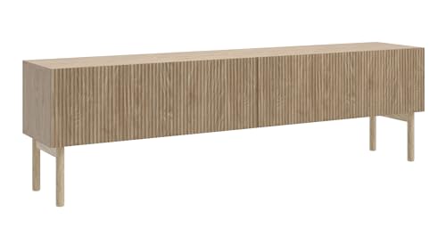 Selsey TV Schrank Board Sideboard Fernsehtisch Fernsehschrank 175 cm Stehend Eiche Geölt Nolie von Selsey