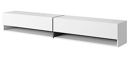 Selsey TV Schrank Board Sideboard Fernsehtisch Fernsehschrank 200 cm Hängend Mit Graphitem Akzent Weiß Mirrgo Selsey TV Schrank Board Sideboard Fernsehtisch Fernsehschrank 200 cm Hängend Mit Graphitem Akzent Weiß Mirrgo von Selsey