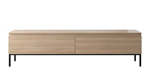 Selsey TV Schrank Board Sideboard Fernsehtisch Fernsehschrank Mit Schränken 175 cm Schwarze Beine Eiche Bemmi Selsey TV Schrank Board Sideboard Fernsehtisch Fernsehschrank Mit Schränken 175 cm Schwarze Beine Eiche Bemmi von Selsey
