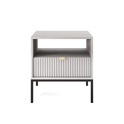 Selsey VELLORE Nachttisch (grau) Selsey VELLORE Nachttisch (grau) von Selsey