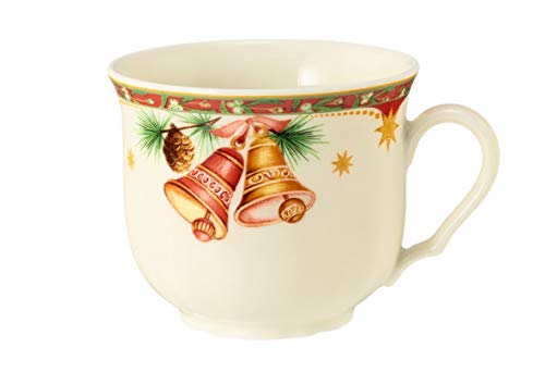 Kaffeeobertasse 0,23ltr. MARIELUISE ELFENBEIN WEIHNACHTSNOSTALGIE 65007 Seltmann**6 (6 Stück) von Seltmann Weiden