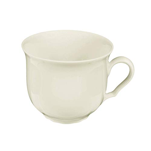 Seltmann 001.299624 Marieluise Porzellan Kaffeeobertasse, Rund, Creme, 0,23L, 10,4cm Durchmesser, 7cm Höhe von Seltmann Weiden