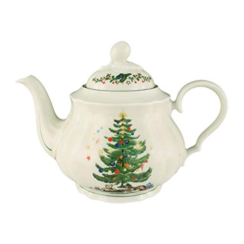 Seltmann Marieluise Weihnachten Teekanne, Porzellan, Grün, 23.2 cm von Seltmann Weiden