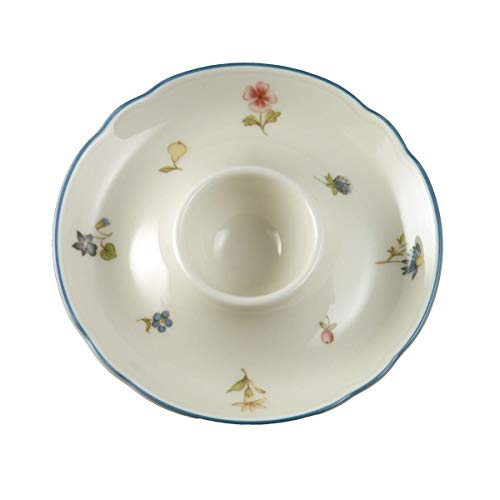 Seltmann Weiden 001.293405 Marieluise Streublume Eierbecher mit Ablage, Porzellan, Bunt Seltmann Weiden 001.293405 Marieluise Streublume Eierbecher mit Ablage, Porzellan, Bunt von Seltmann Weiden