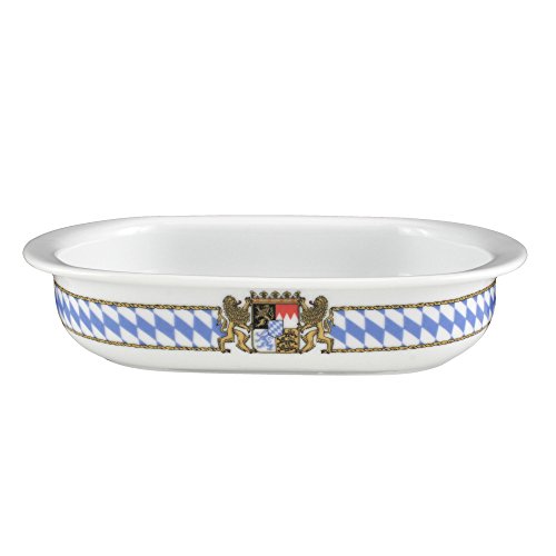Seltmann Weiden 001.461759 Compact Bayern - Auflaufform/Ofenform - oval - 22x14,5 cm - Porzellan von Seltmann Weiden