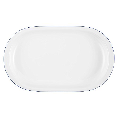Seltmann Weiden 001.718871 Blaurand Compact - Platte/Servierplatte - oval - 33 cm von Seltmann Weiden