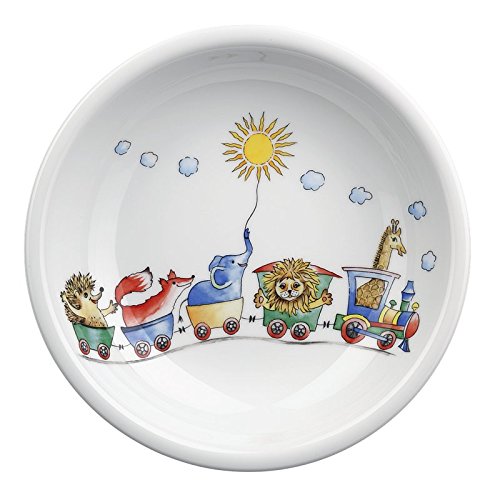 Seltmann Weiden 001.728607 Flinke Flitzer Compact - Suppenteller - Teller tief - Kinderteller - Ø 22 cm - Fahne von Seltmann Weiden