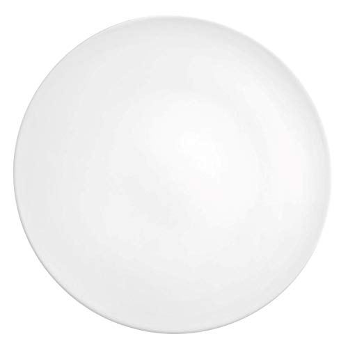 Seltmann Weiden 001.737219 Fashion weiß Servierplatte Rund, Porzellan von Seltmann Weiden