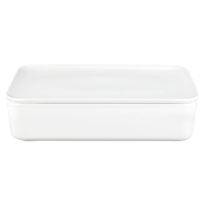 Seltmann Weiden Auflaufform mit Deckel 36x24 No Limits 3 weiß von Seltmann Weiden