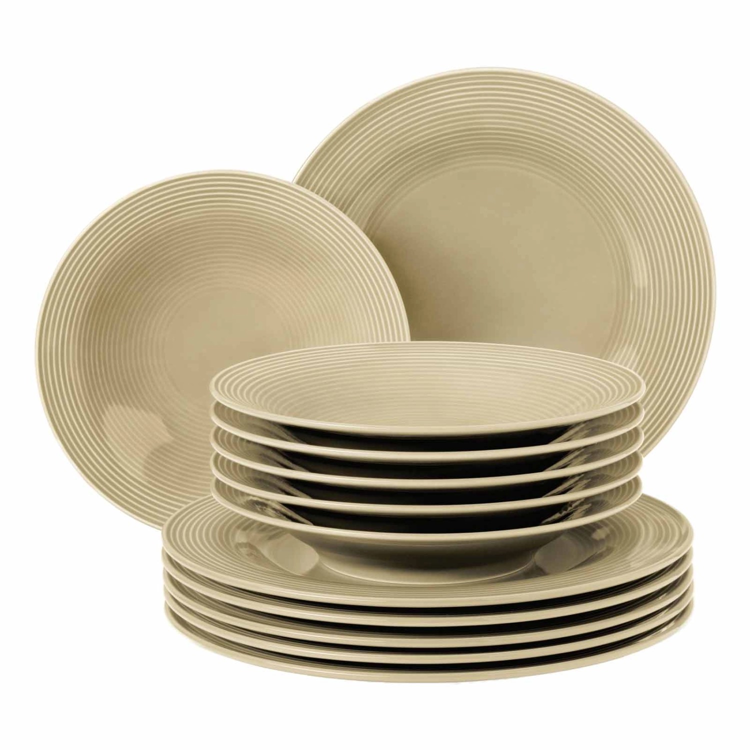Seltmann Weiden Beat Coor Glaze Tafelservice 12-teilig Sandbeige Seltmann Weiden Beat Coor Glaze Tafelservice 12-teilig Sandbeige von Seltmann Weiden