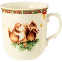 Seltmann Weiden Becher "Marieluise - Weihnachtsnostalgie" Becher mit Henkel 0,27 l von Seltmann Weiden