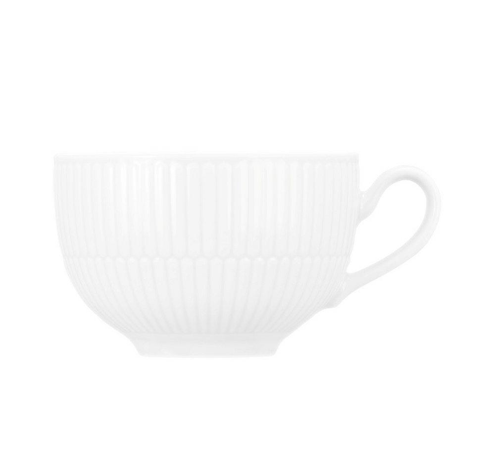 Seltmann Weiden Becher Seltmann Weiden Amina weiß Milchkaffeeobertasse 0,35l, Porzellan Seltmann Weiden Becher Seltmann Weiden Amina weiß Milchkaffeeobertasse 0,35l, Porzellan von Seltmann Weiden