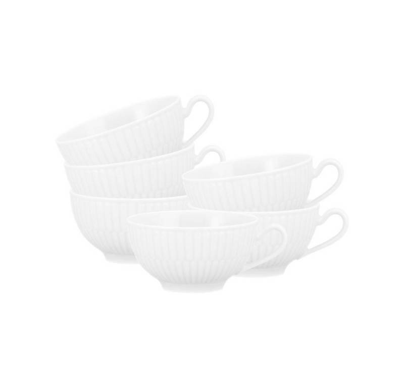 Seltmann Weiden Becher Seltmann Weiden Amina weiß Teeobertasse 0,14 l 6er Set, Porzellan Seltmann Weiden Becher Seltmann Weiden Amina weiß Teeobertasse 0,14 l 6er Set, Porzellan von Seltmann Weiden
