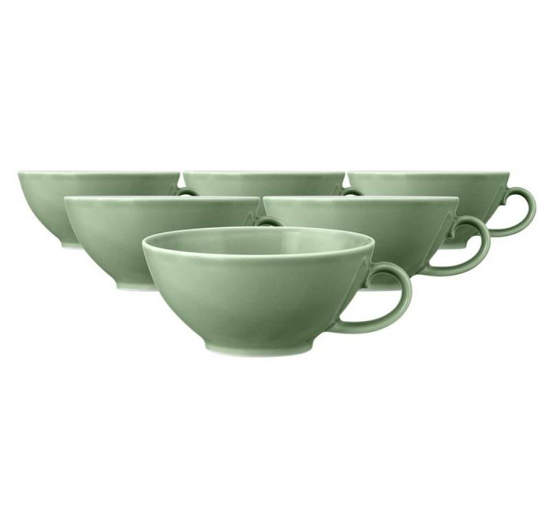 Seltmann Weiden Becher Seltmann Weiden Beat Salbeigrün Teeobertasse 0,14 l 6er Set, Porzellan Seltmann Weiden Becher Seltmann Weiden Beat Salbeigrün Teeobertasse 0,14 l 6er Set, Porzellan von Seltmann Weiden
